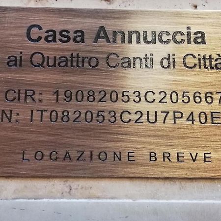Casa Annuccia Ai Quattro Canti Di Citta Палермо Екстериор снимка